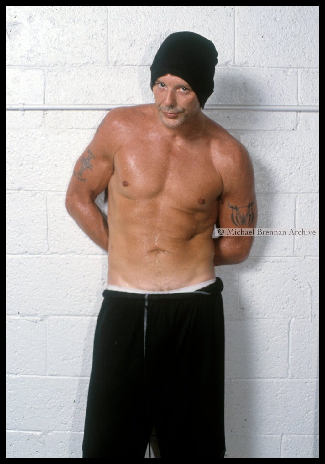 Mickey Rourke at Gerrits Gym — Miami · May 1991