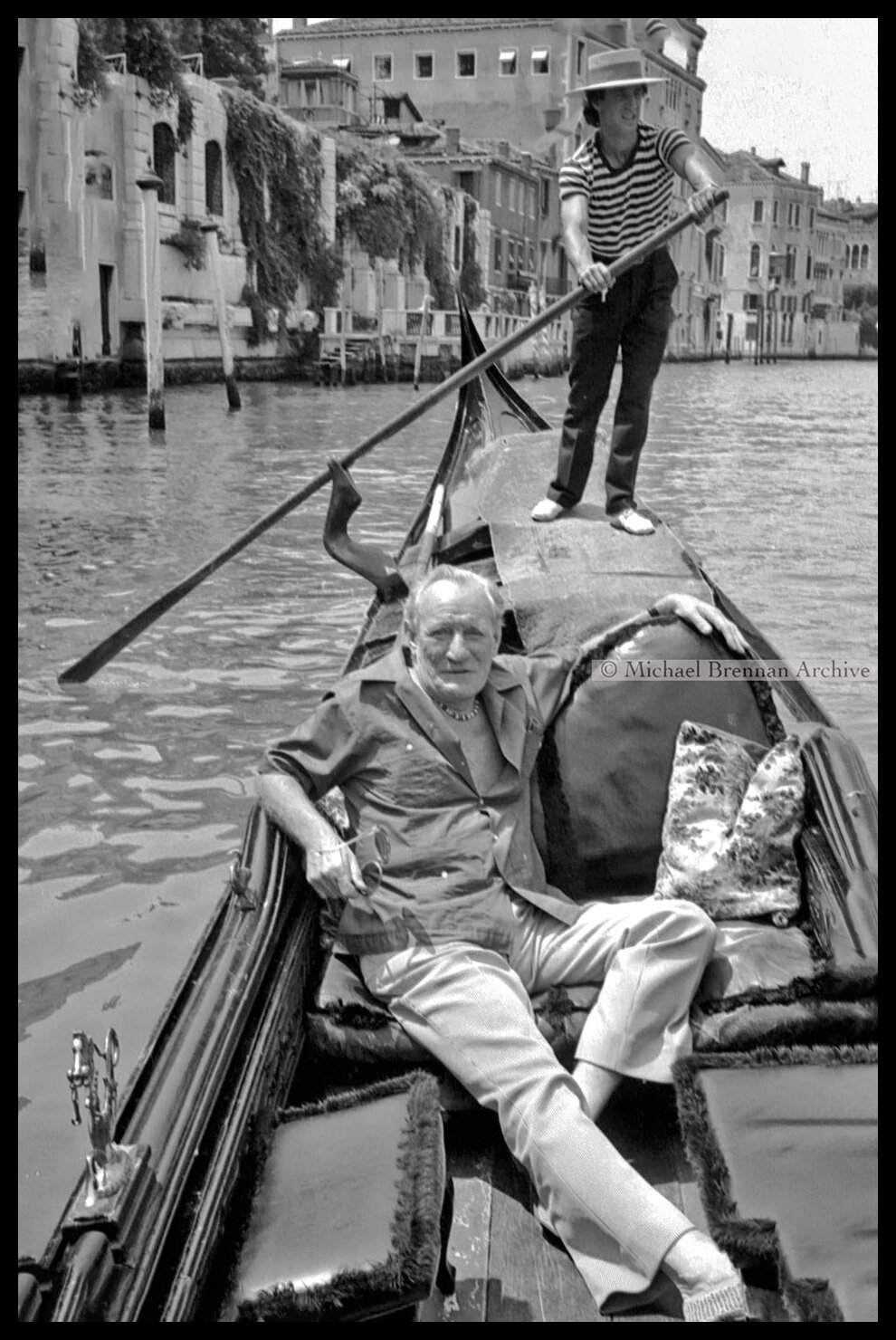 Trevor Howard on Location — Venice, Italy · Jul 1979