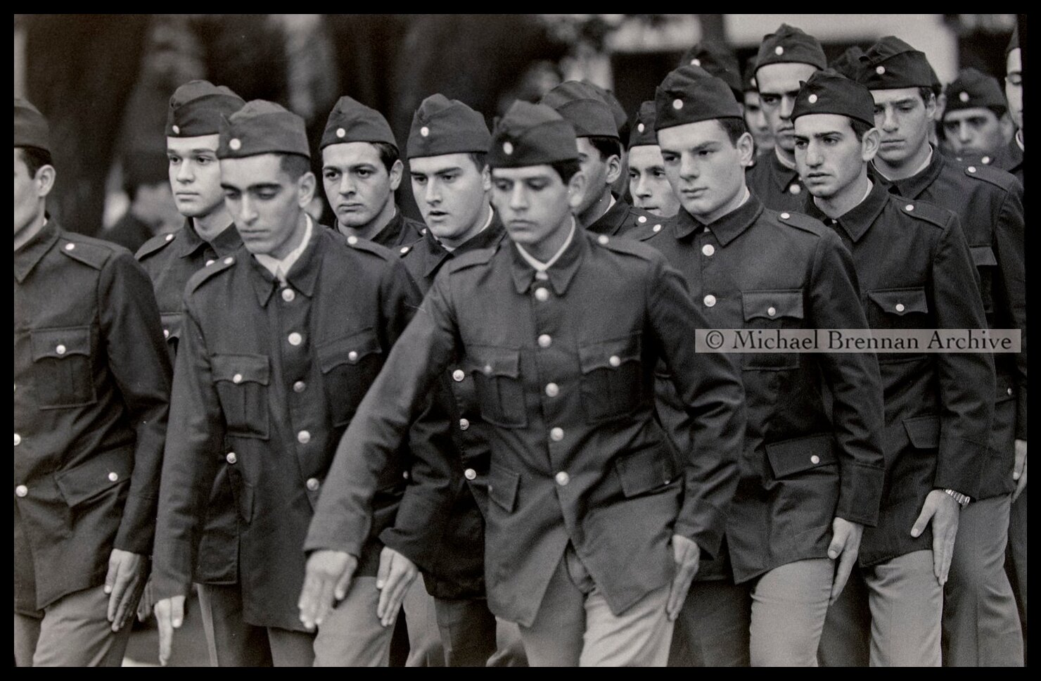 Army Cadets Marching Past General Galtieri — Buenos Aires, Argentina · May 1, 1982