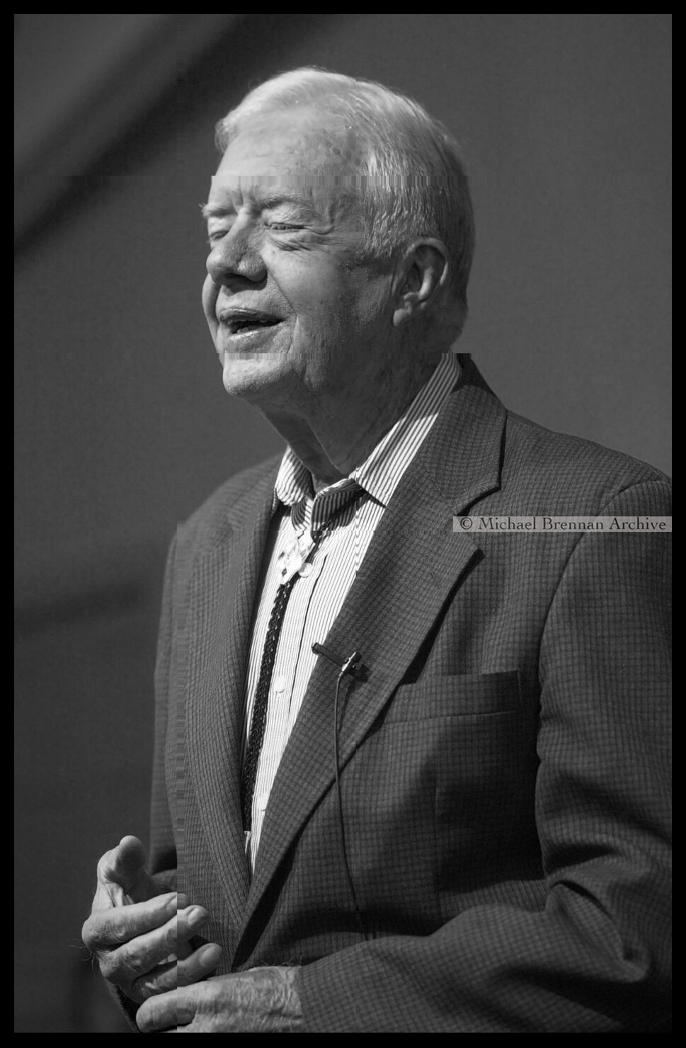 Jimmy Carter Teaching Bible Class — Plains, Georgia · May 2003