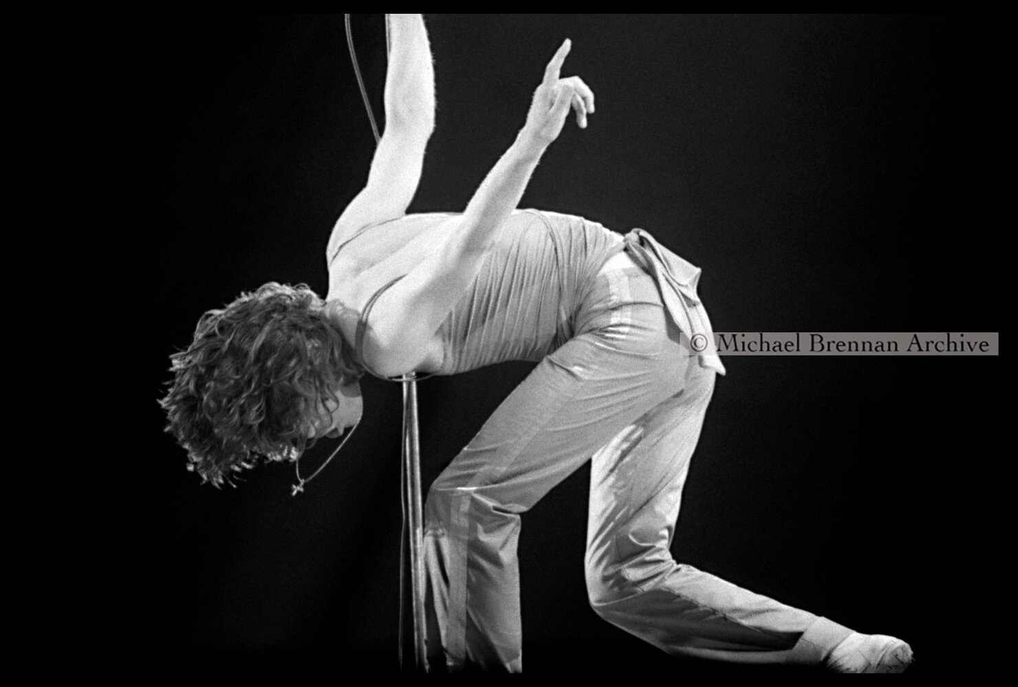 Mick Jagger Warm-Up Performance — Baton Rouge · Jun 1975