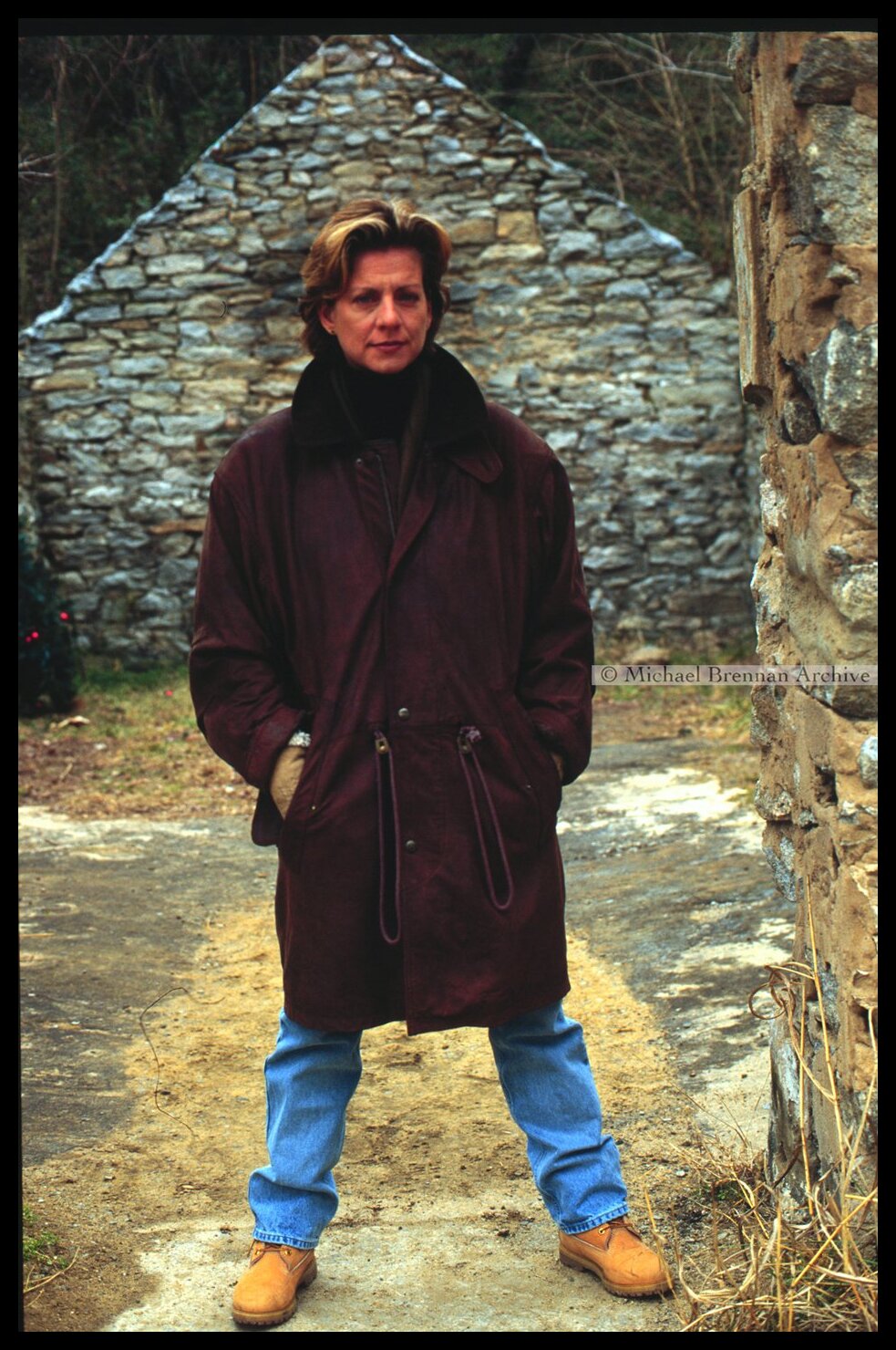 Patricia Cornwell on Bell Island — Richmond, Virginia · Jan 1997