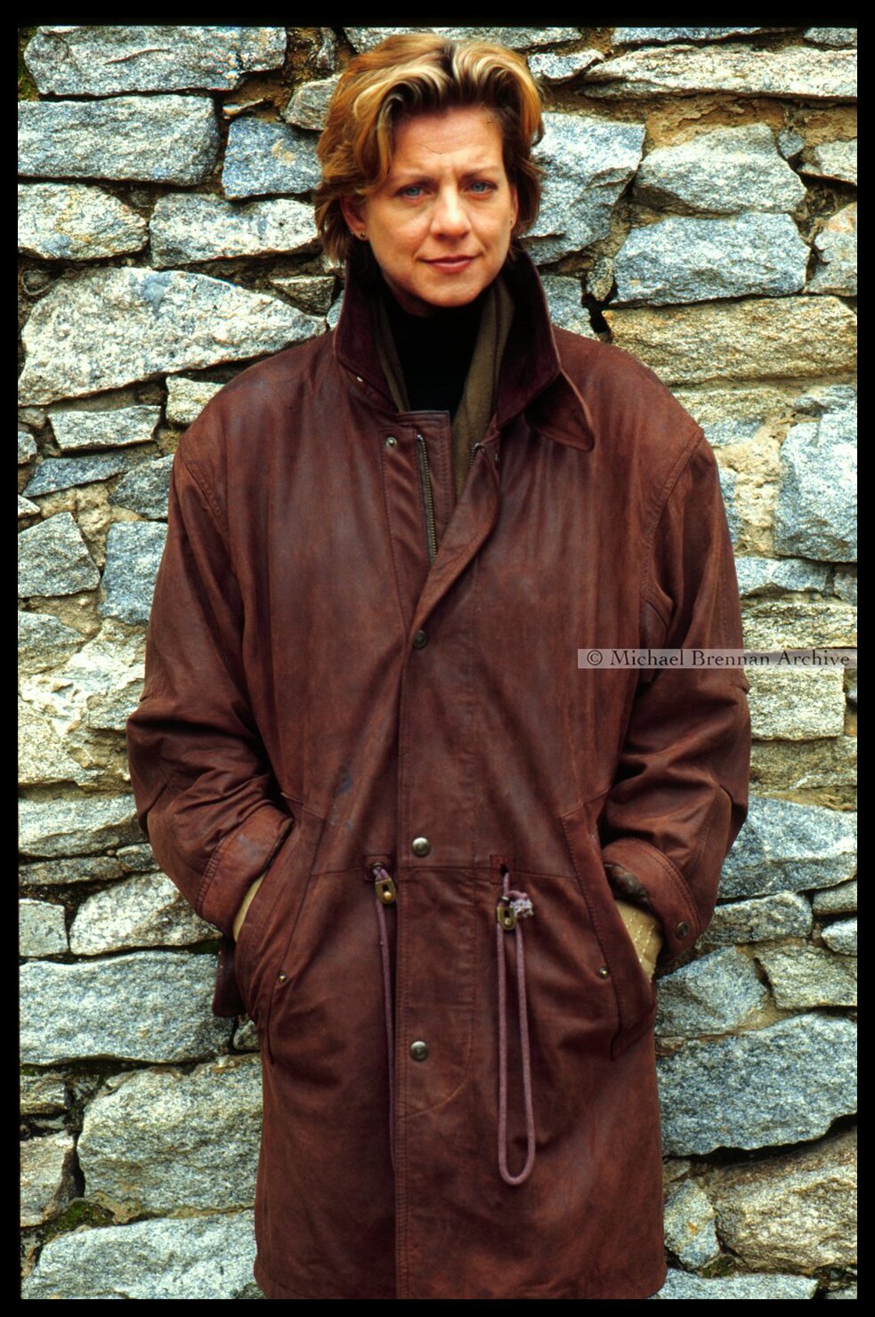 Patricia Cornwell on Bell Island — Richmond, Virginia · Jan 1997