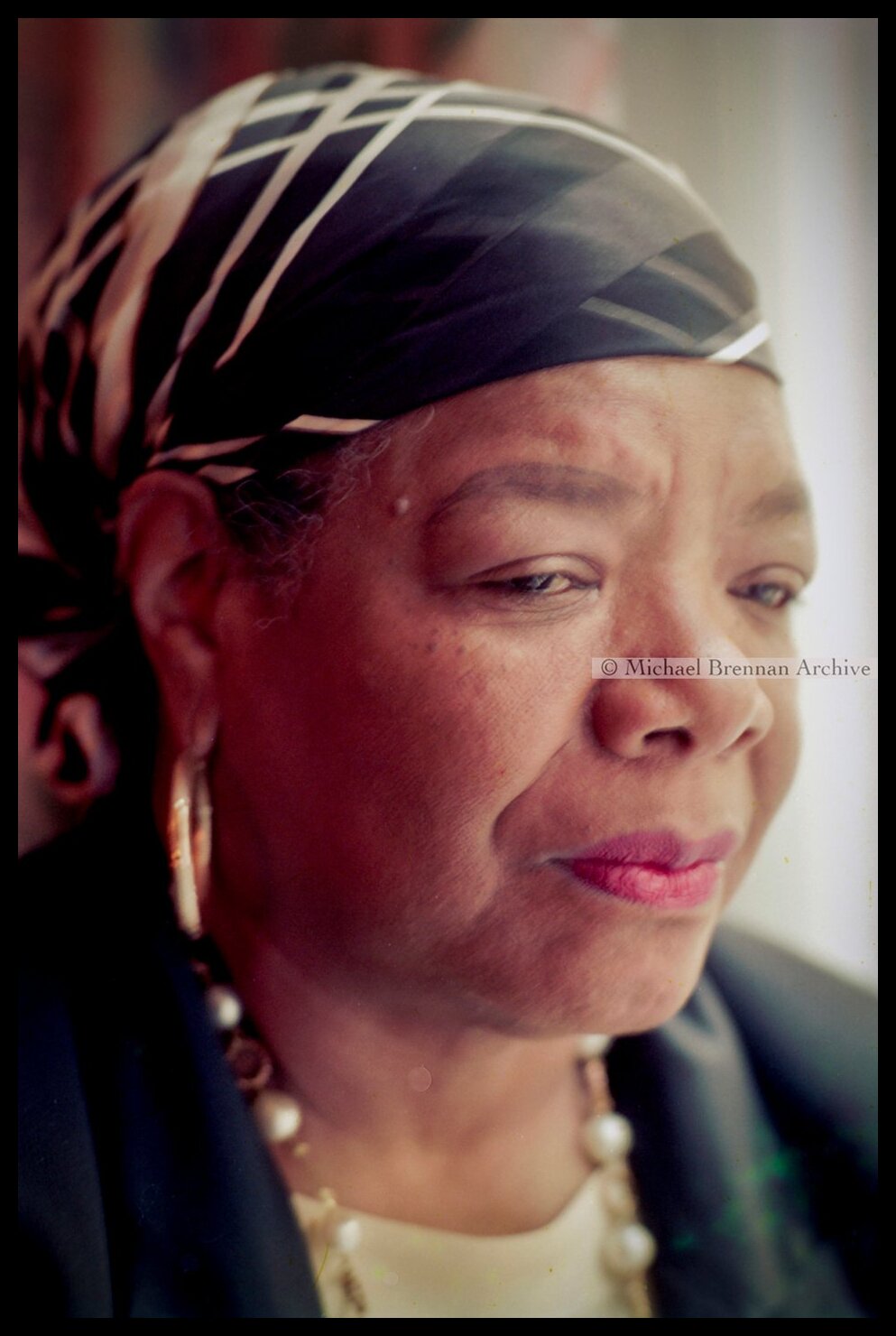 Maya Angelou at Gramercy Park Hotel — New York City · Mar 1996