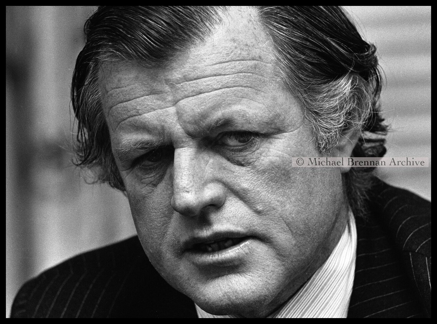 Senator Edward Kennedy in the Russell Senate Office Building — Washington D.C. · 1979