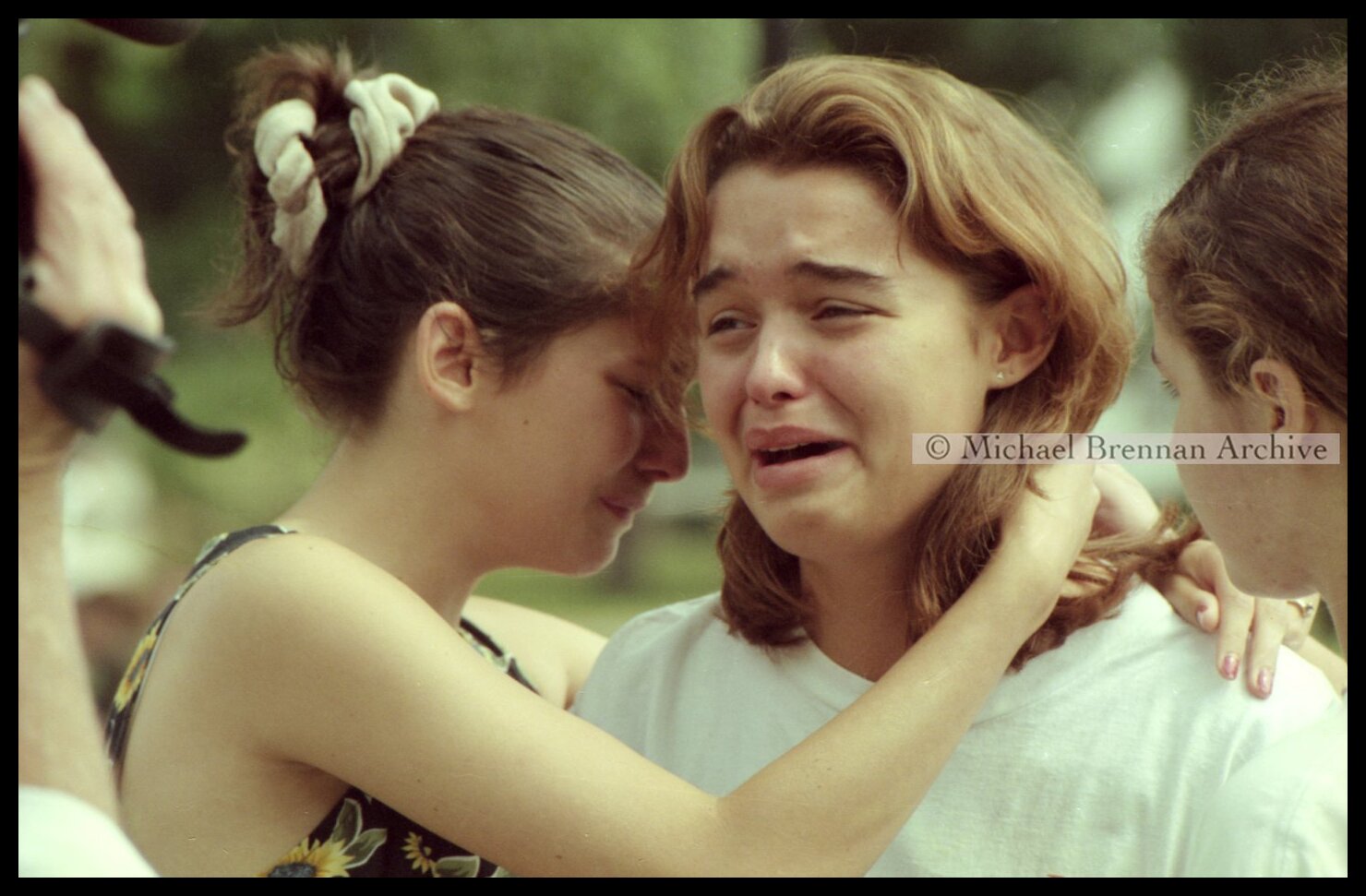 Students Reacting to TWA Flight 800 Crash — Montoursville, Pennsylvania · Jul 1996