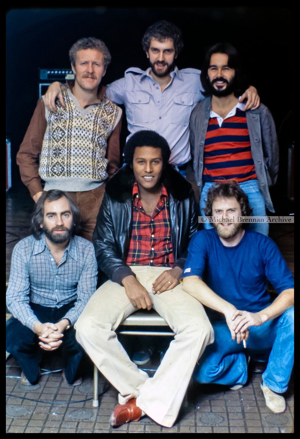 Average White Band in Studio — New York City · 1976