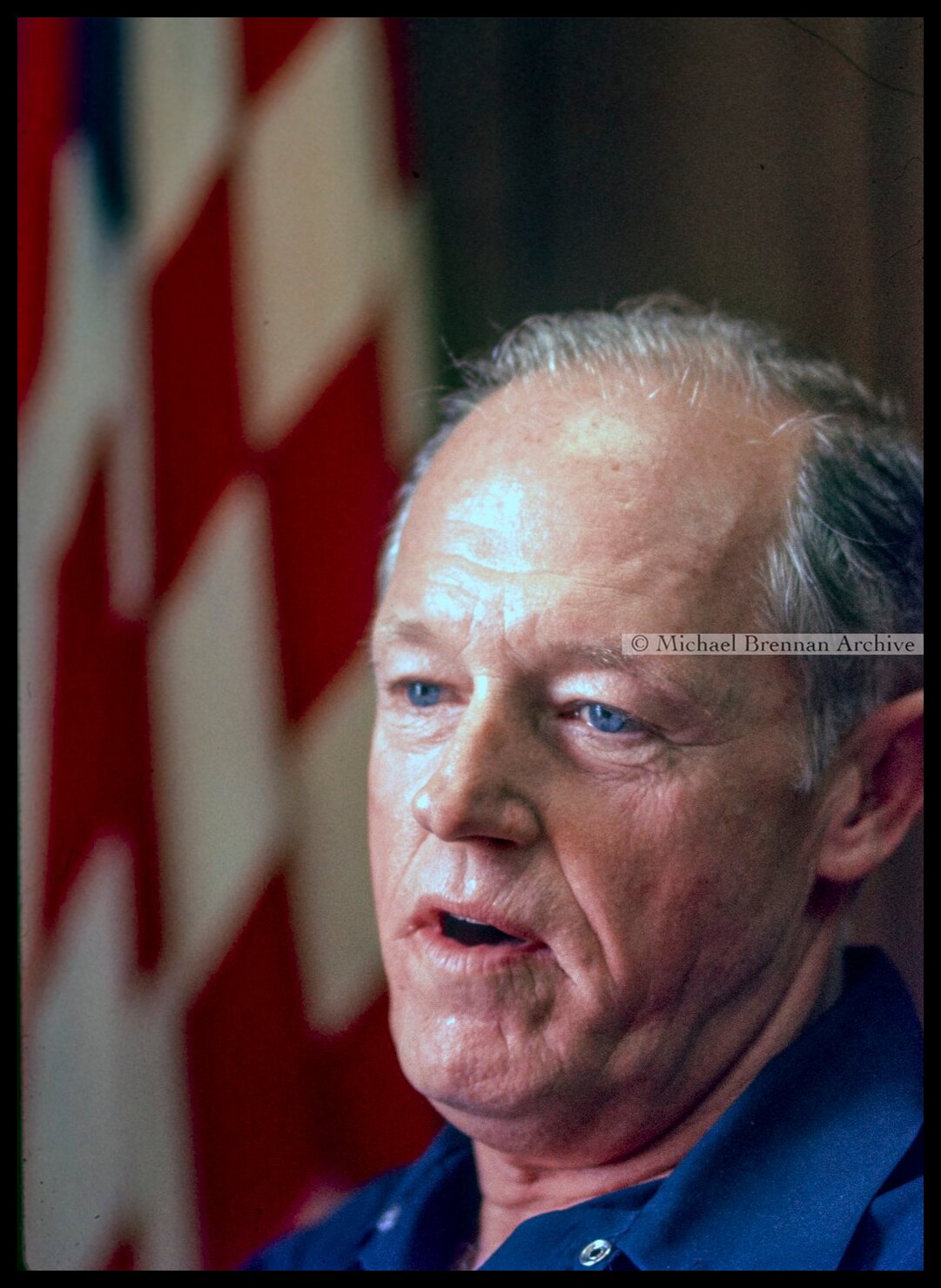 E. Howard Hunt in Federal Prison — Eglin AFB, Florida · Sep 1976