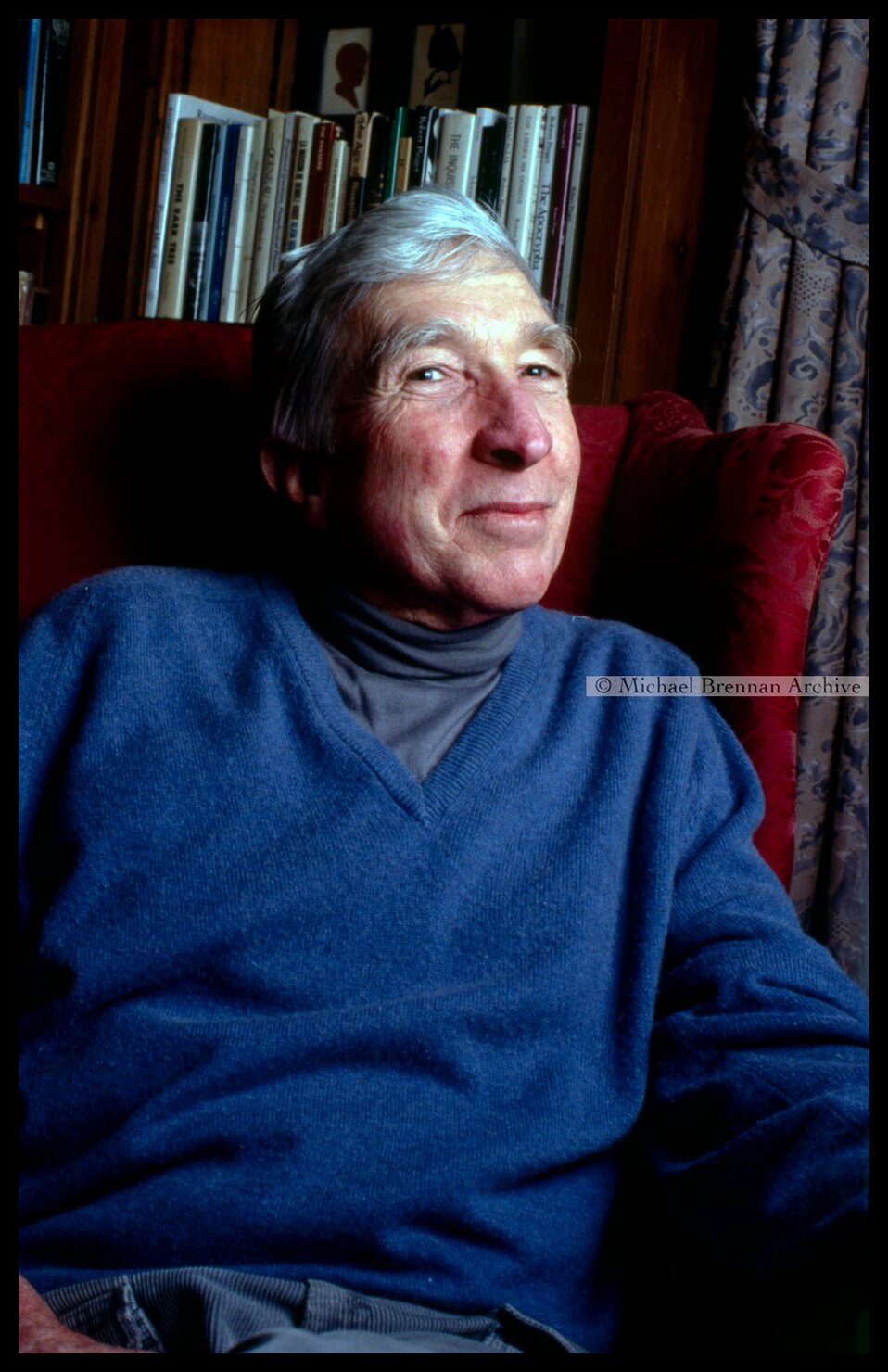 John Updike in Beverly Farms — Massachusetts · Feb 1993