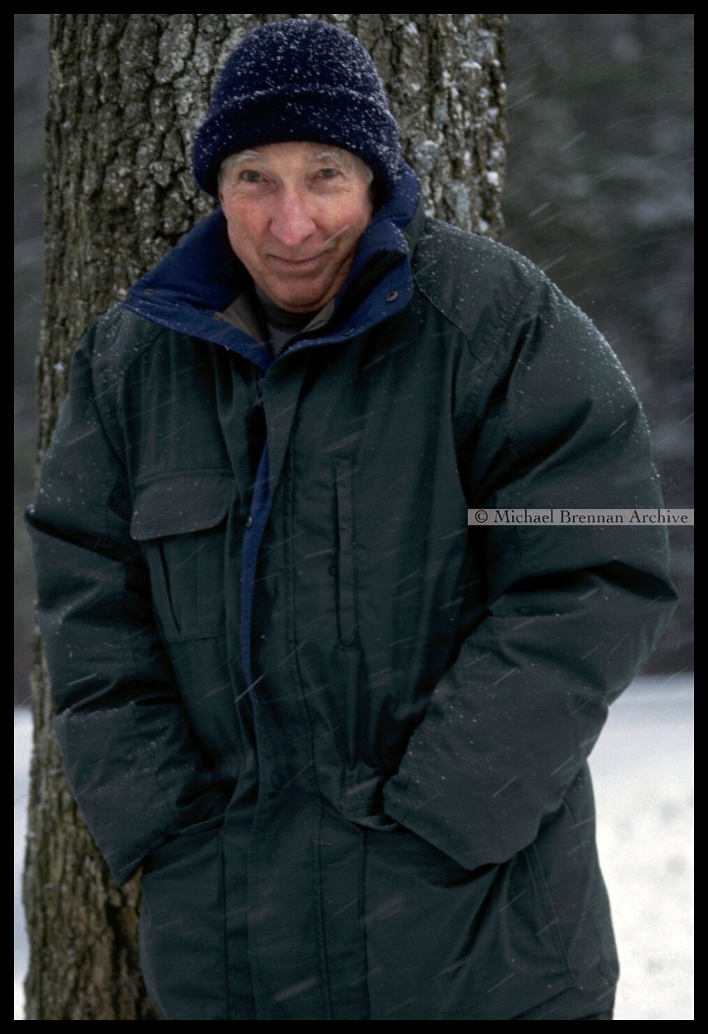 John Updike in Beverly Farms — Massachusetts · Feb 1993