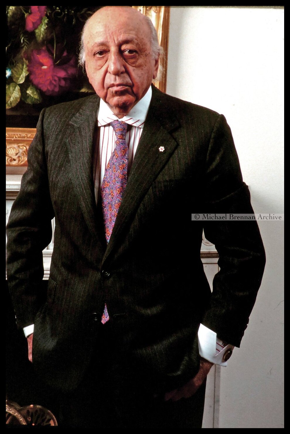 Yousuf Karsh at The Pierre Hotel — New York City · 1996